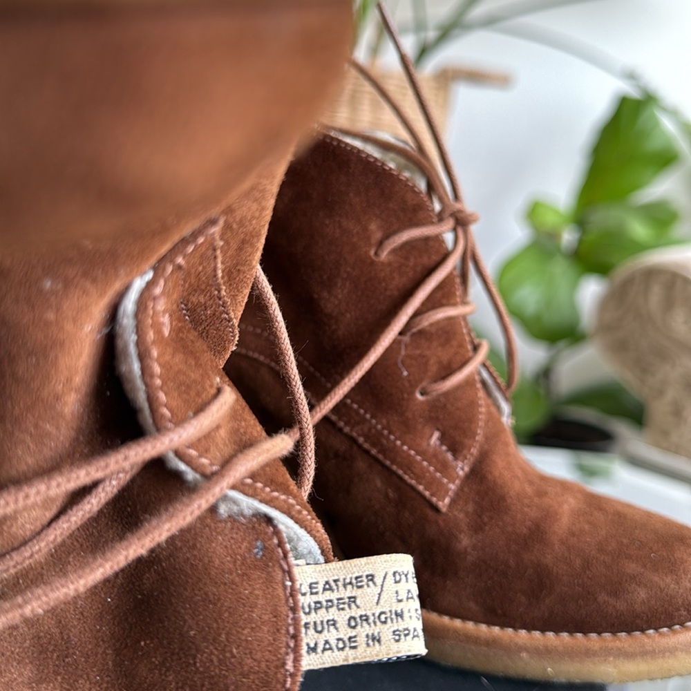Ralph Lauren Purple Label Brown Heeled Boots - Picture 12 of 12